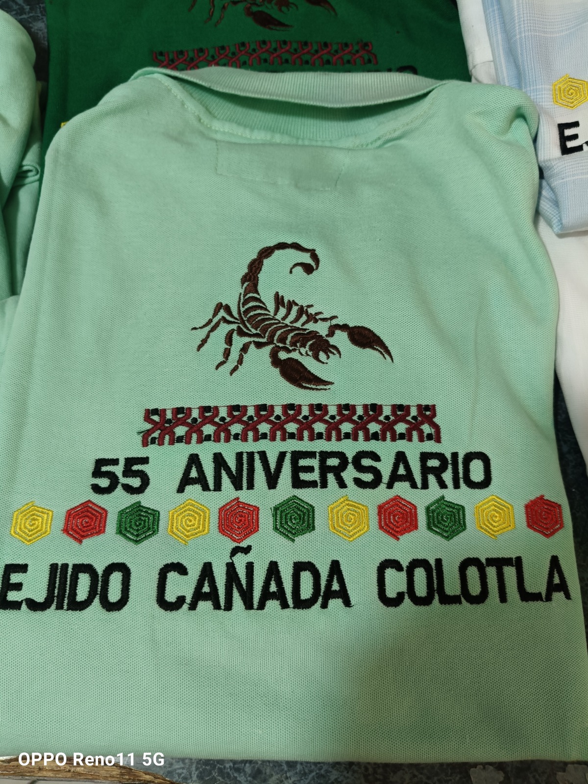 Bordado personalizado sobre playera